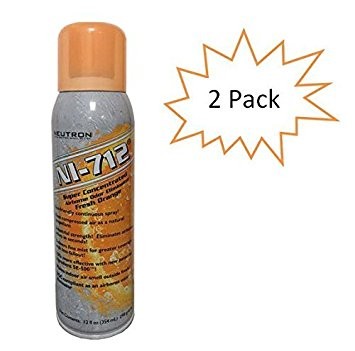 NI-712 Odor Eliminator, Orange Continuous Spray, 2 Cans